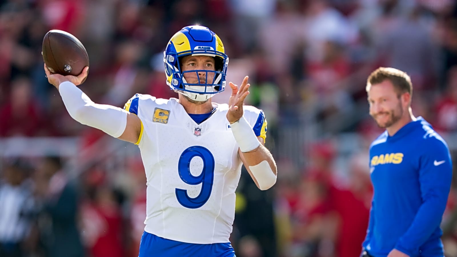 Sean McVay details plan to add insurance behind Matthew Stafford without breaking the bank