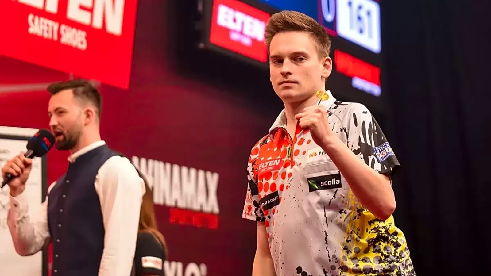 Ricardo Pietreczko completes last 16 lineup at Dutch Darts Championship 2025 after drama-filled Saturday evening in Rosmalen