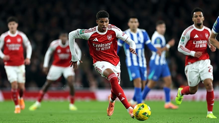 Arteta reveals how he feels about handing full debuts to youngsters