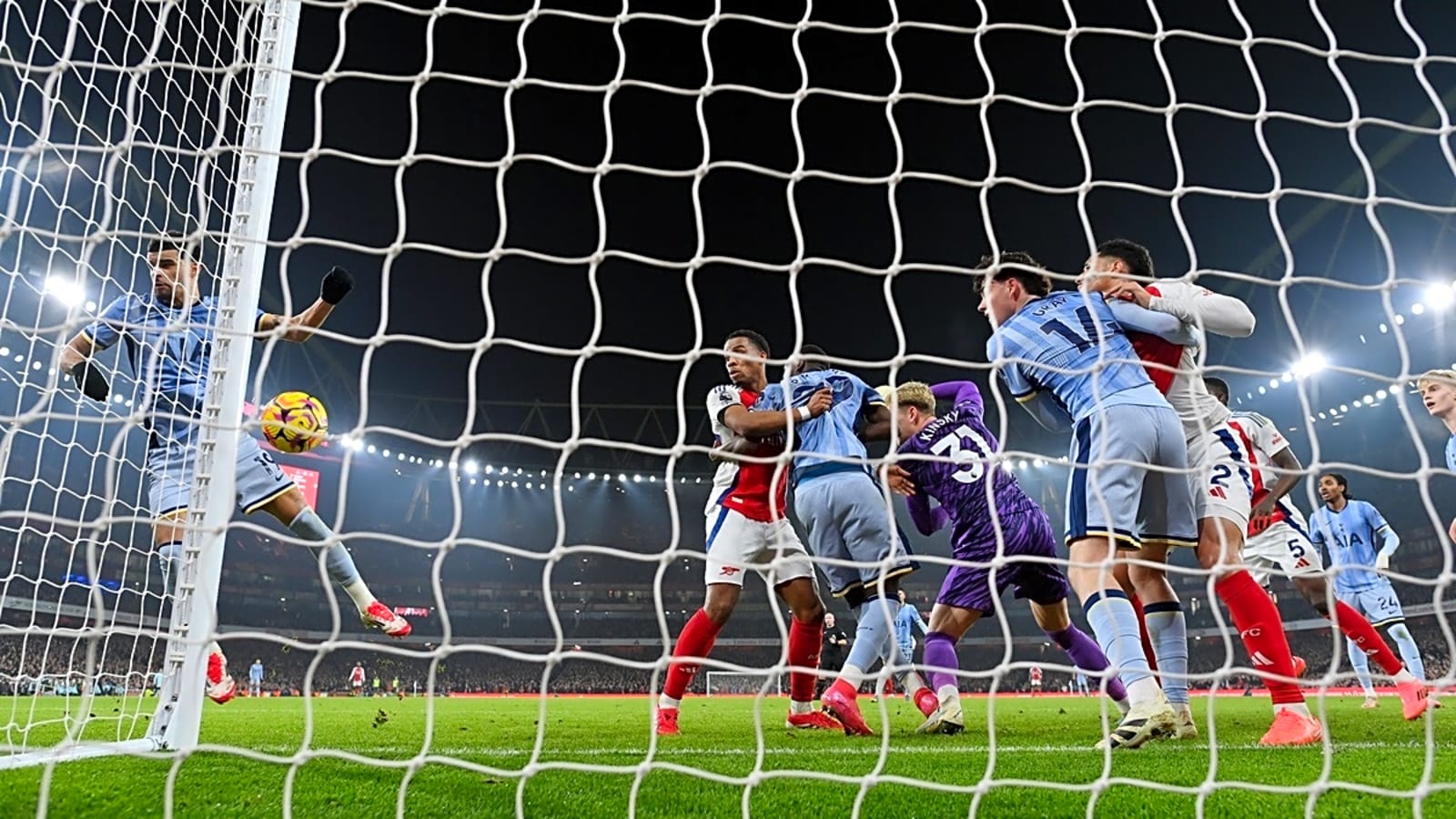 Thomas Frank is confident Tottenham can score against Arsenal