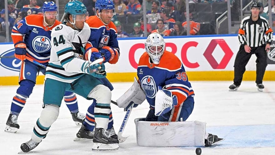 Sharks’ Kiefer Sherwood & Alex Wennberg Molded by Columbus Roots