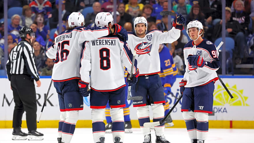 Miles Wood Nets Overtime Winner as Blue Jackets Slip Past the Sabres