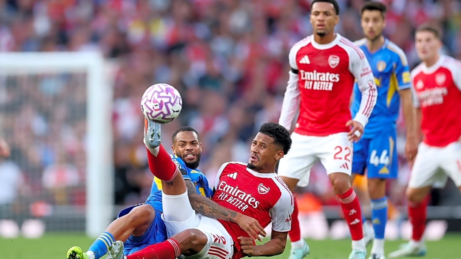 Arsenal humble Leeds United at the Emirates with a five-star show