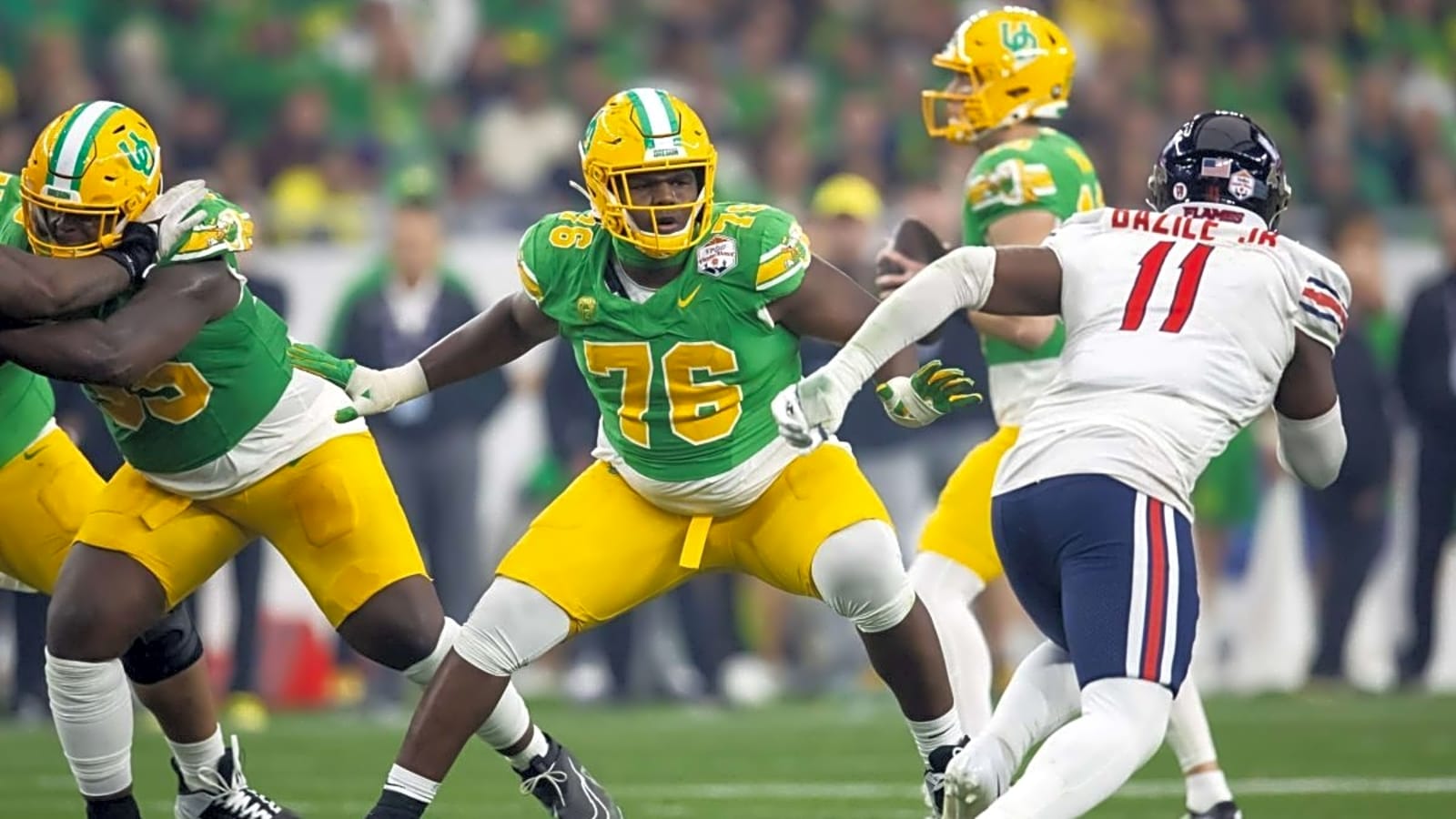 Washington Commanders Continue To Build The Offensive Line, Take Josh Conerly Jr. With 29th Pick