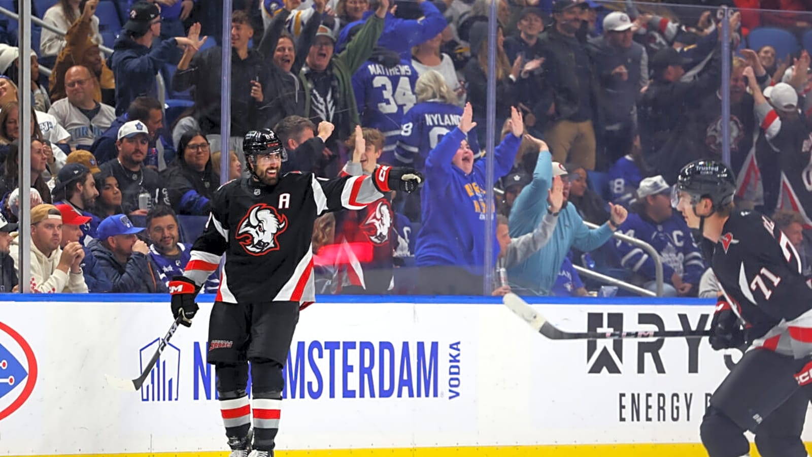 Mattias Samuelsson Nets 2 as Sabres Down Maple Leafs 5-3