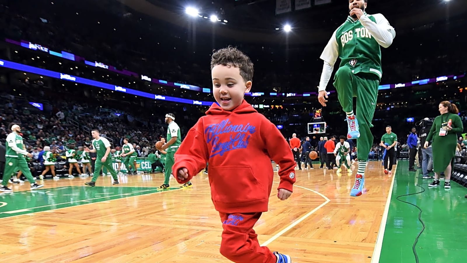 Jayson Tatum’s Son Deuce Reveals Bright Side of Celtics Star’s Achilles Injury