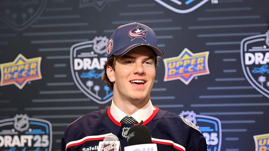 Columbus Blue Jackets 2025-26 Prospect Pyramid