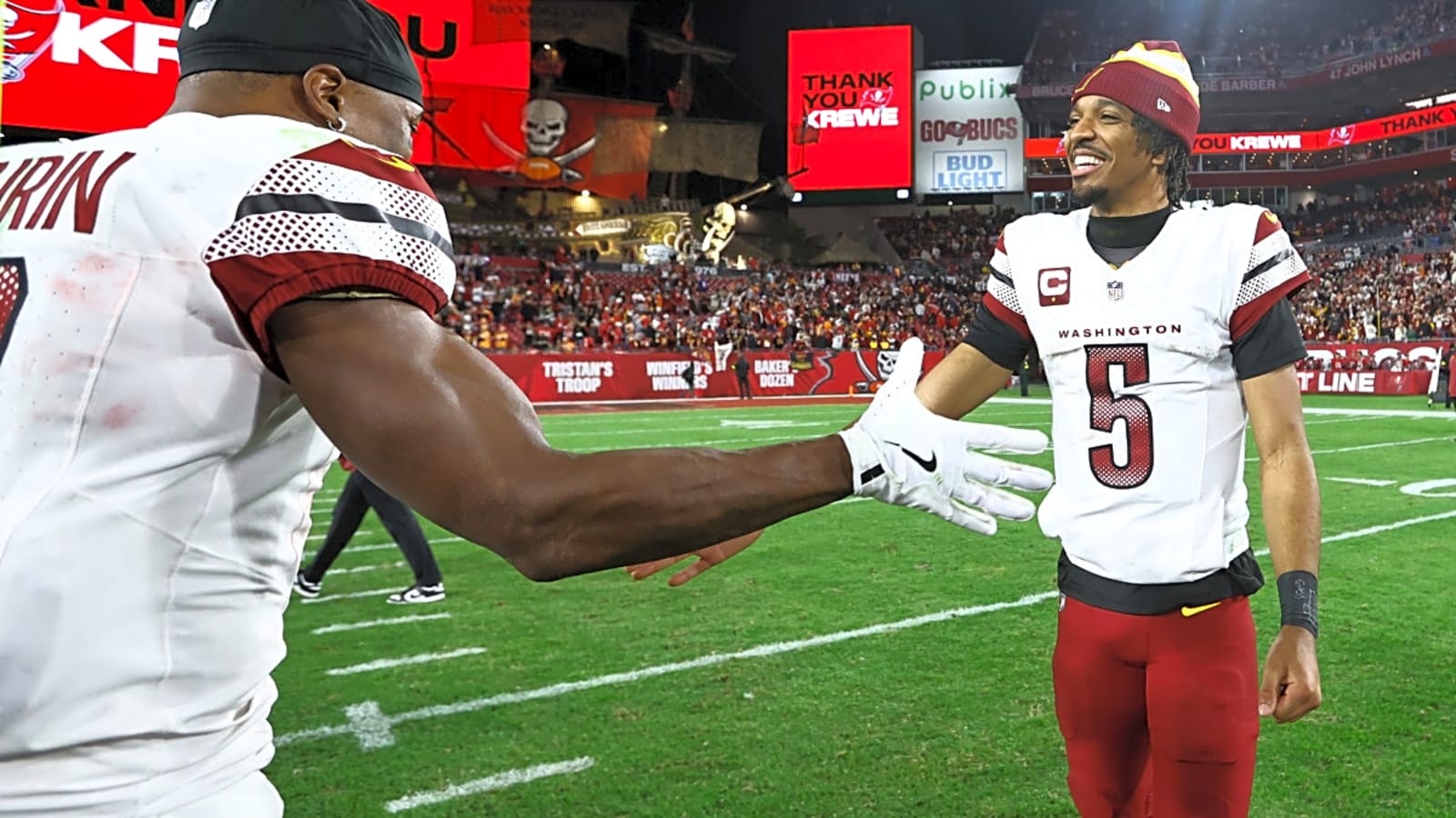 Jayden Daniels is most impacted by Terry McLaurin&#39;s contract dilemma, and it&#39;s easy to see why