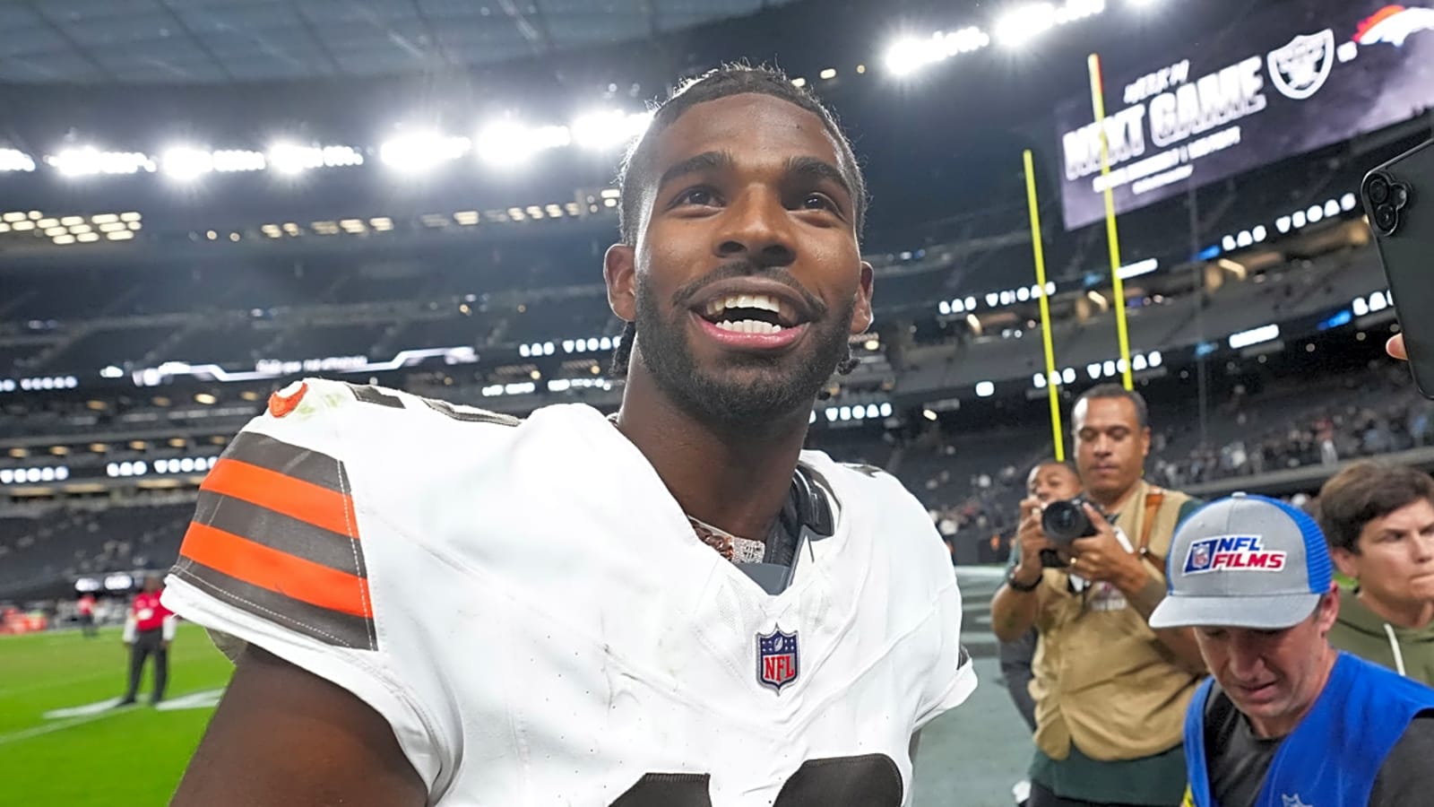 Browns' Shedeur Sanders sends defiant message after winning first start