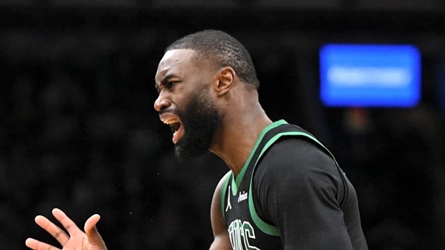 Jaylen Brown went off on NBA referees