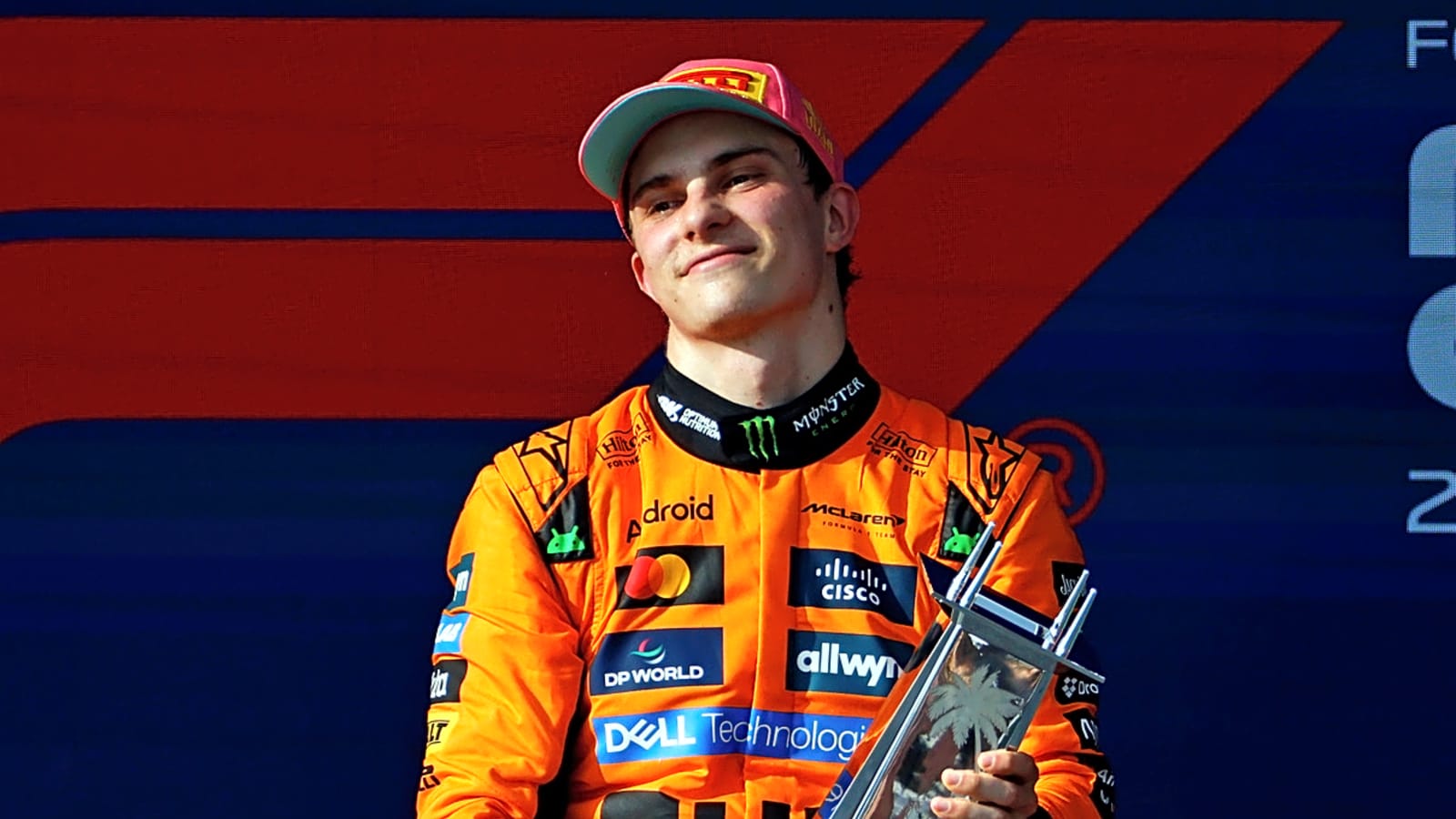 Watch: Oscar Piastri does Justin Jefferson’s TD dance after winning Miami Grand Prix