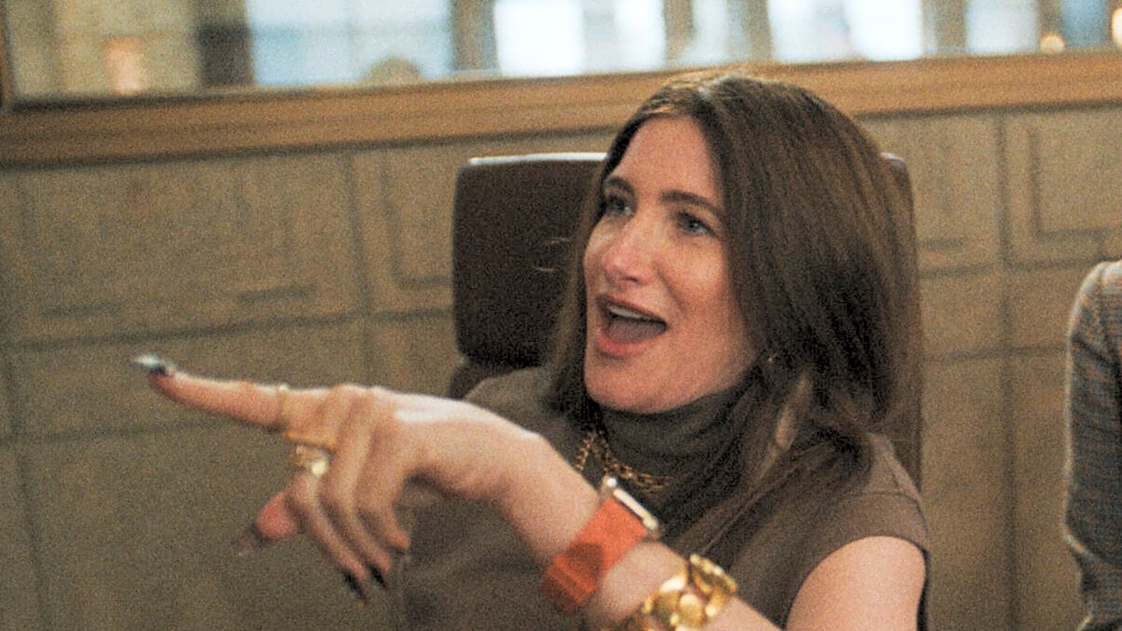 'The Studio' stars Kathryn Hahn and Catherine O'Hara react to their Emmy nominations 