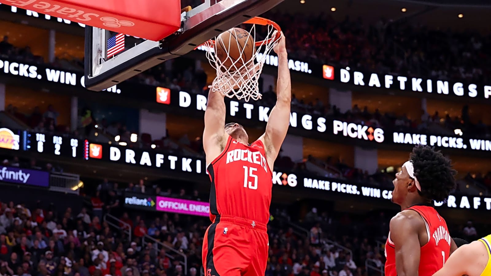 Kevin Durant lost his marbles after Reed Sheppard dunked on Lakers