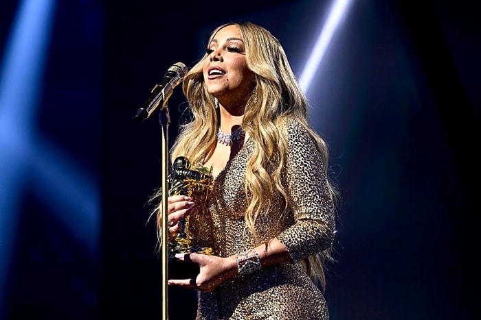 MTV honors Mariah Carey