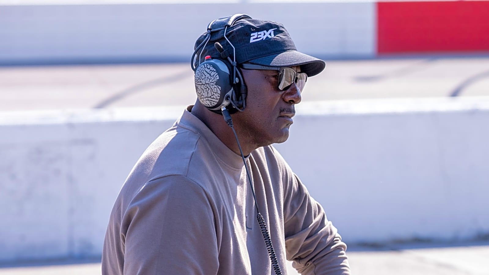 Michael Jordan steals Darlington spotlight with wild pit road celebration