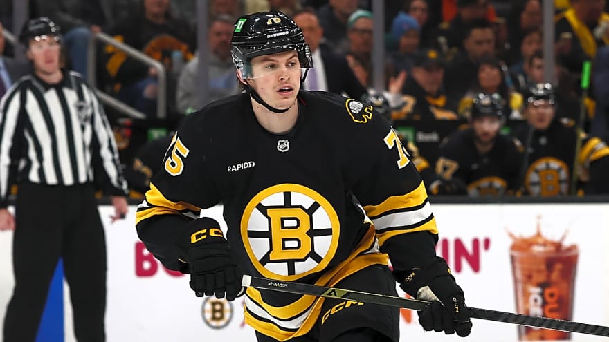 Bruins Reassign Lukas Reichel
