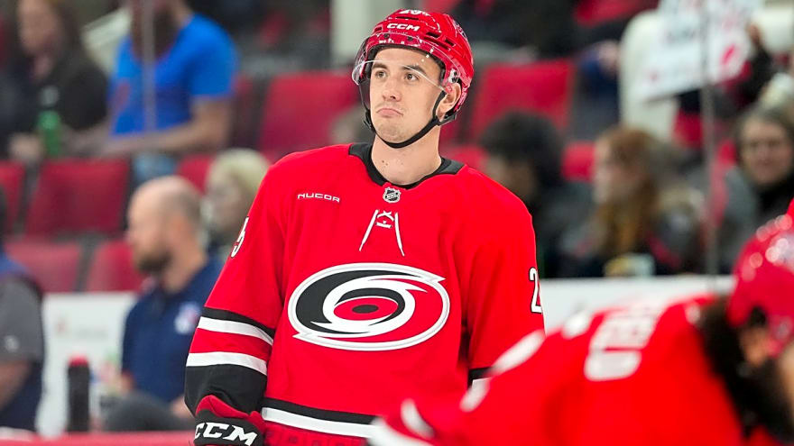 Sabres acquire Gavin Bayreuther from Hurricanes for Viktor Neuchev