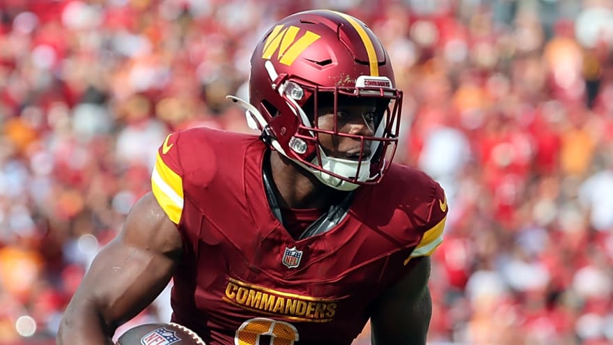 Commanders turning to seventh-round rookie after Brian Robinson Jr. trade?
