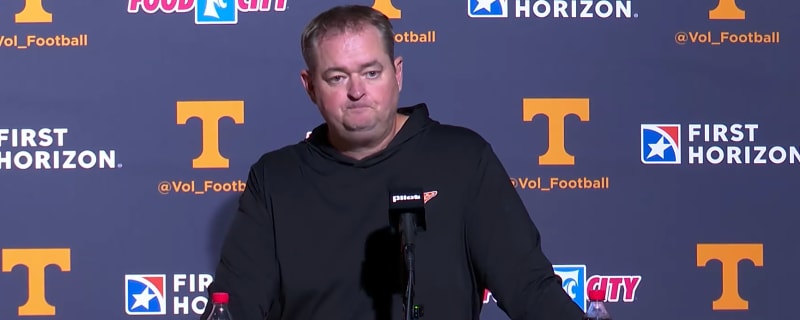 Tennessee’s Josh Heupel didn’t hold back after one question, and he sent a loud and important message to start the week