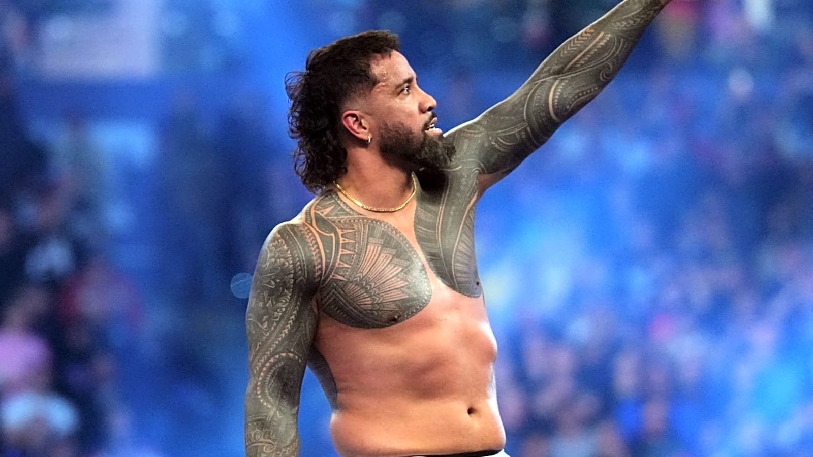 Jey Uso Knocked Out After WWE Monday Night Raw Goes Off Air