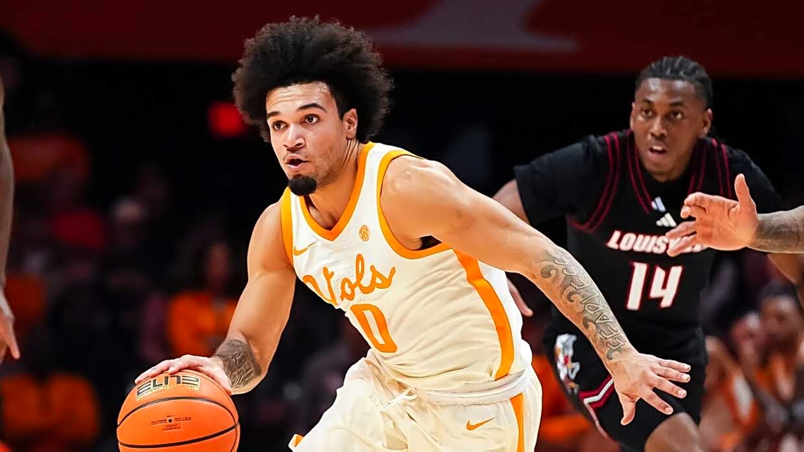 No. 20 Tennessee shuts down No. 11 Louisville to end three-game skid