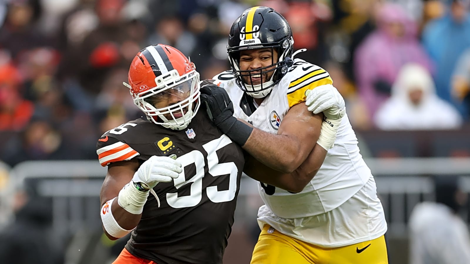 Browns' Myles Garrett shares what 'came back to bite' Steelers
