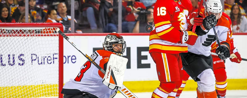 Instant Reaction: Flames close out 2025 with victory over Flyers