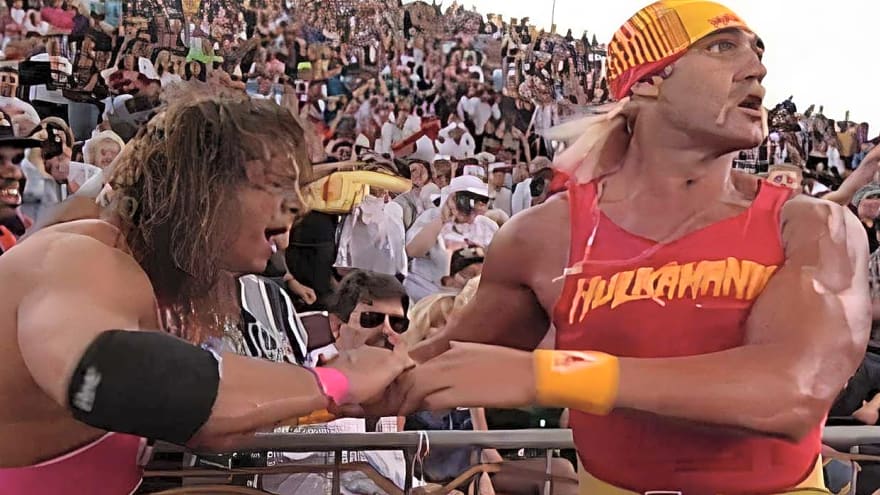 Bret Hart Vs. Hulk Hogan Actually Happened (& It Absolutely Sucked)
