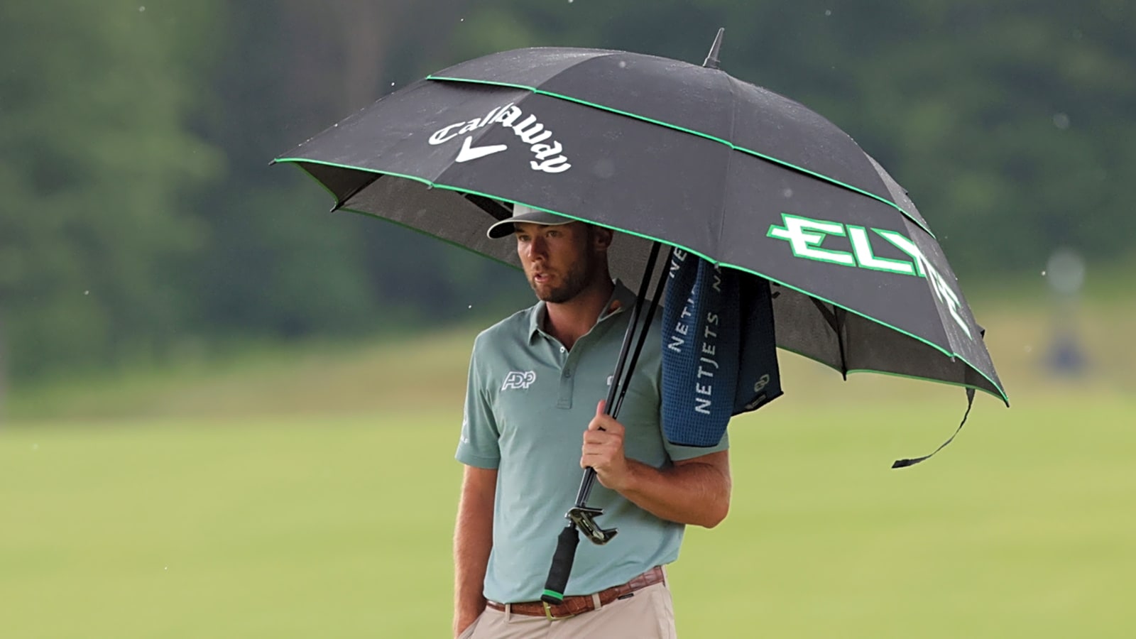 U.S. Open suspended due to lightning, rain causing pooling at Oakmont