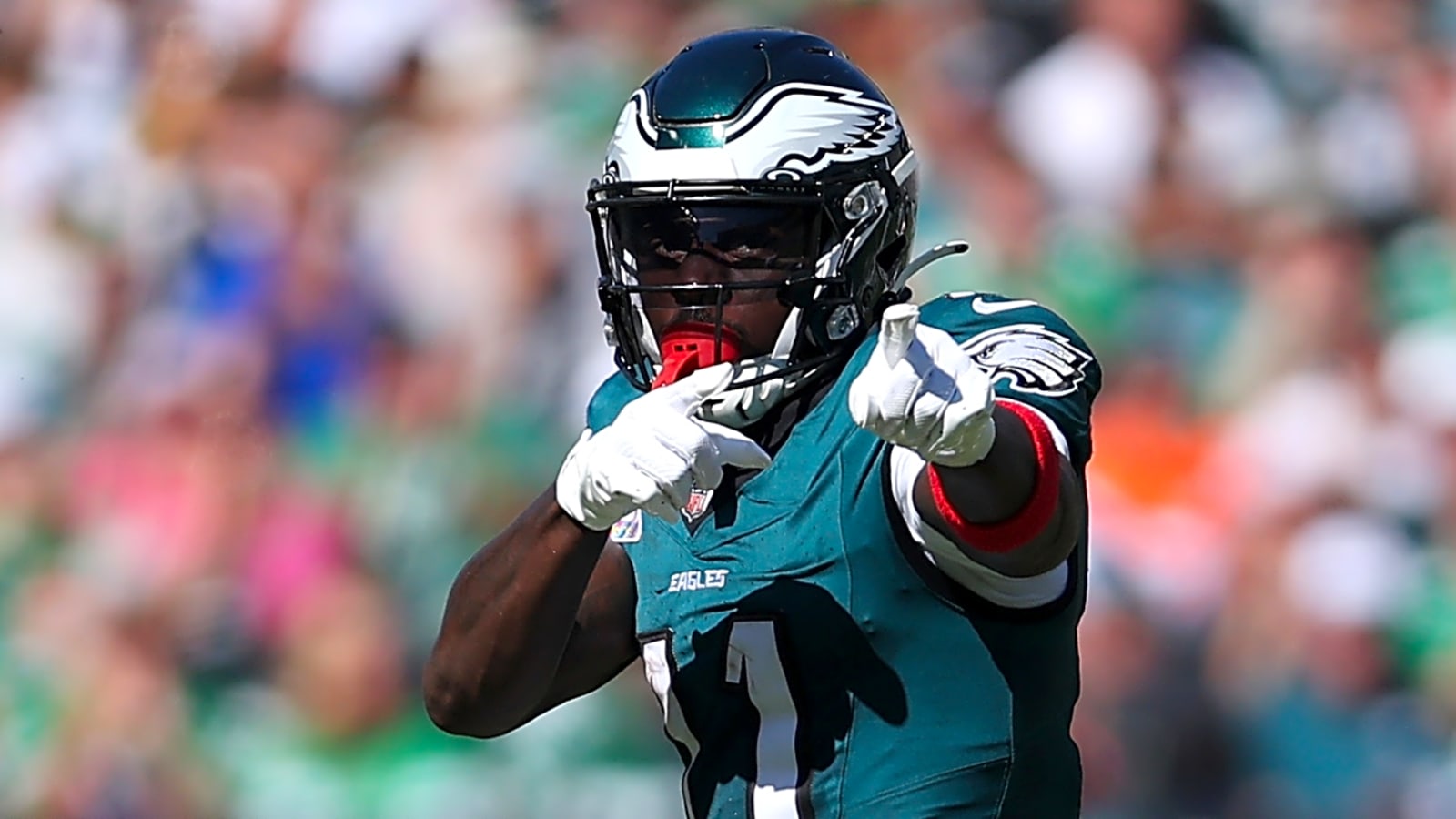 A.J. Brown makes bizarre comment about Eagles' private meeting