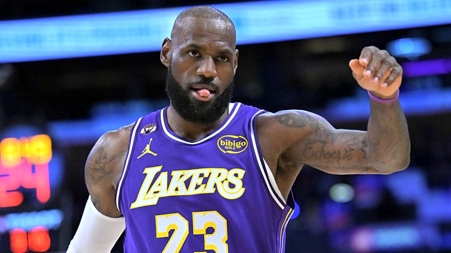 LeBron James puts up historic performance in Lakers win