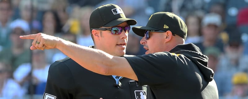 Watch: New Pirates manager ejected in second game