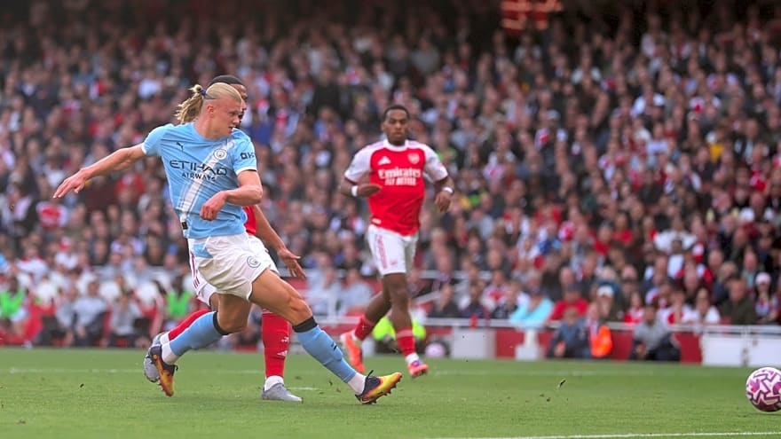 Arsenal 1-1 Man City: Martinelli’s stoppage-time strike rescues a point