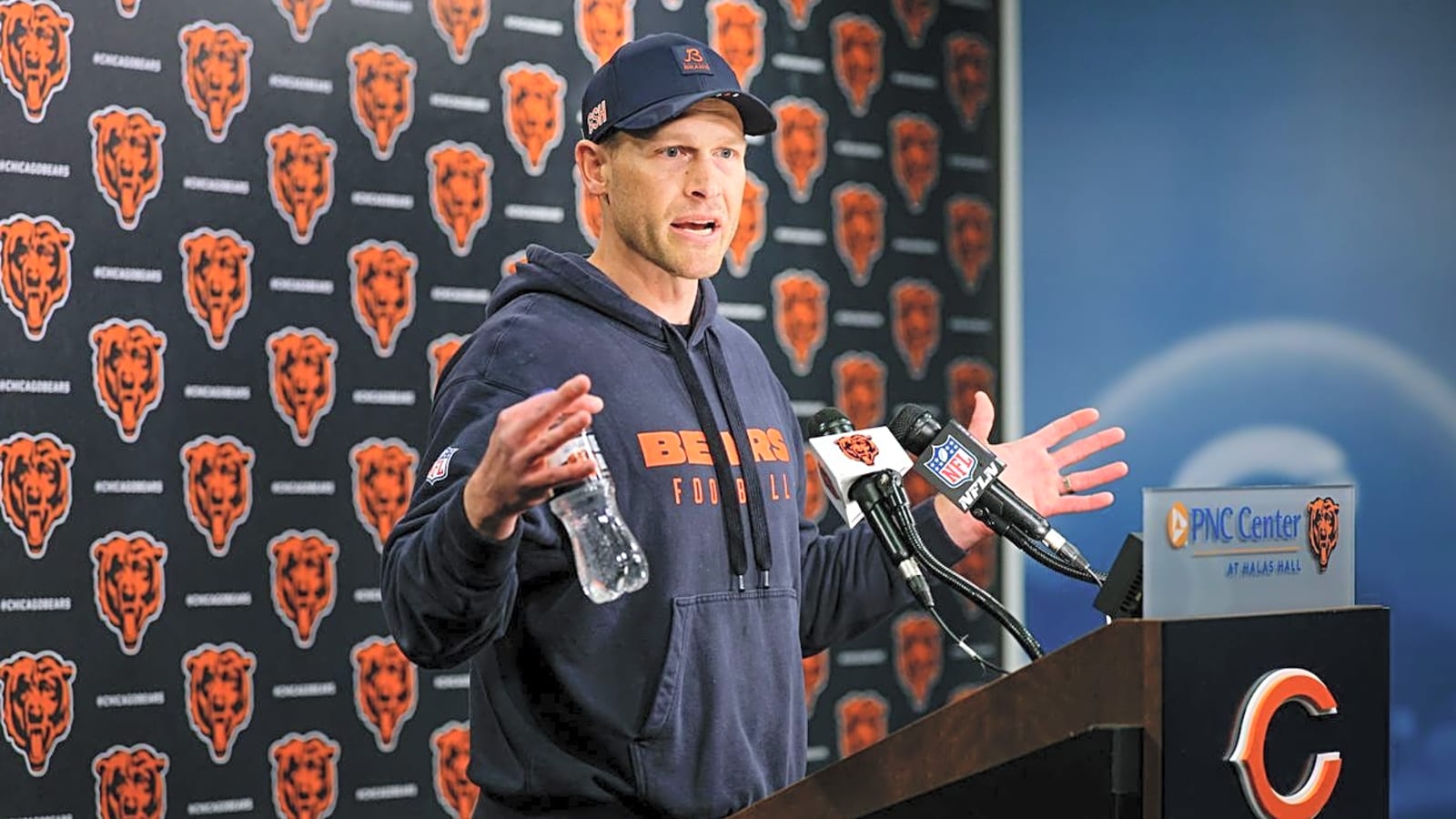 Bears’ Caleb Williams praises Ben Johnson’s ‘tough’ coaching style