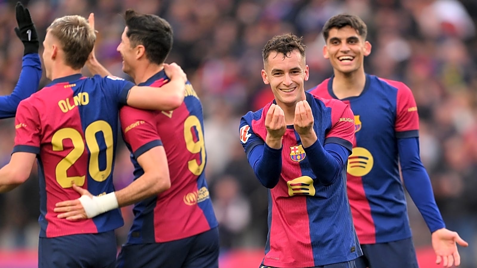 Anthony Gordon makes Arsenal Barcelona comparison after Champions League loss