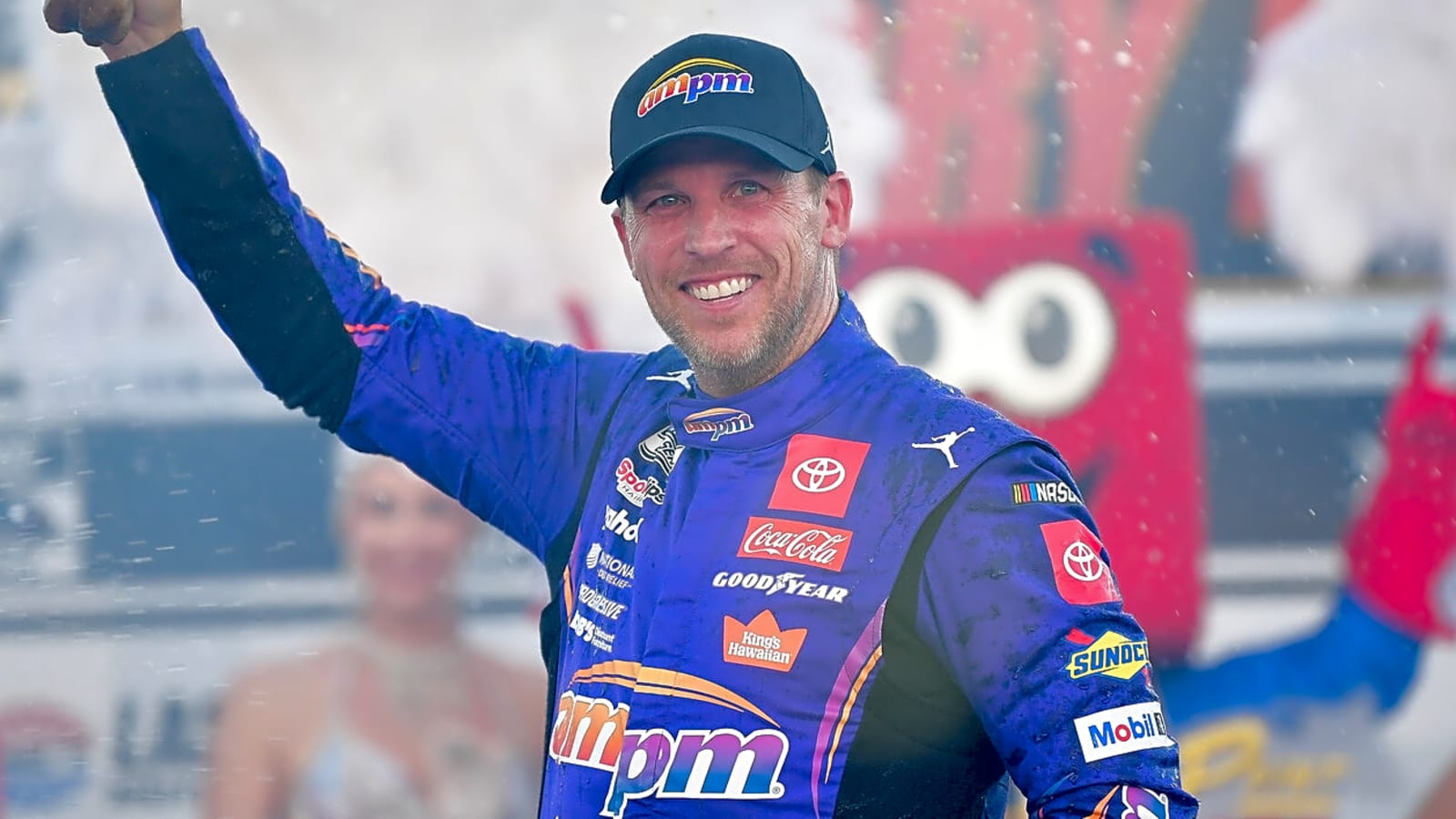 Denny Hamlin just scored the biggest win of NASCAR career