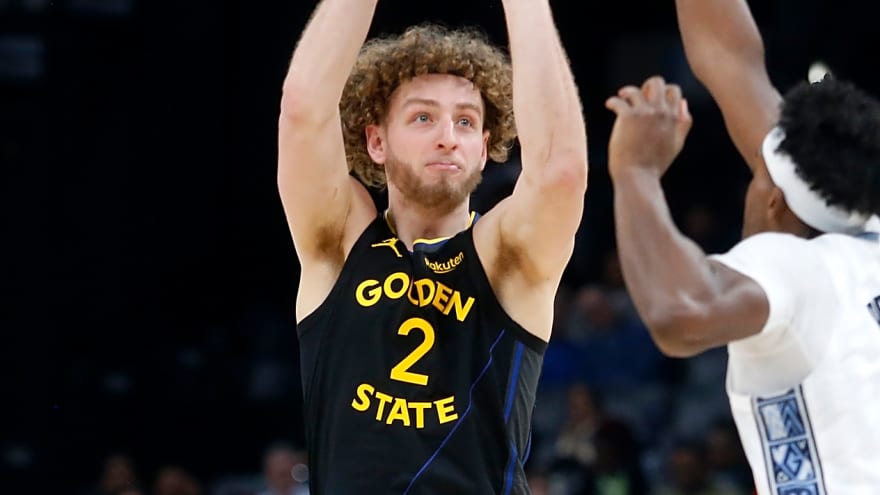 Warriors' Brandin Podziemski literally rebounding from slump