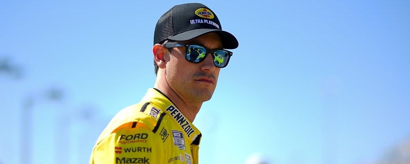 Joey Logano discusses lashing out at teammate Austin Cindric, Chipper Jones' criticism