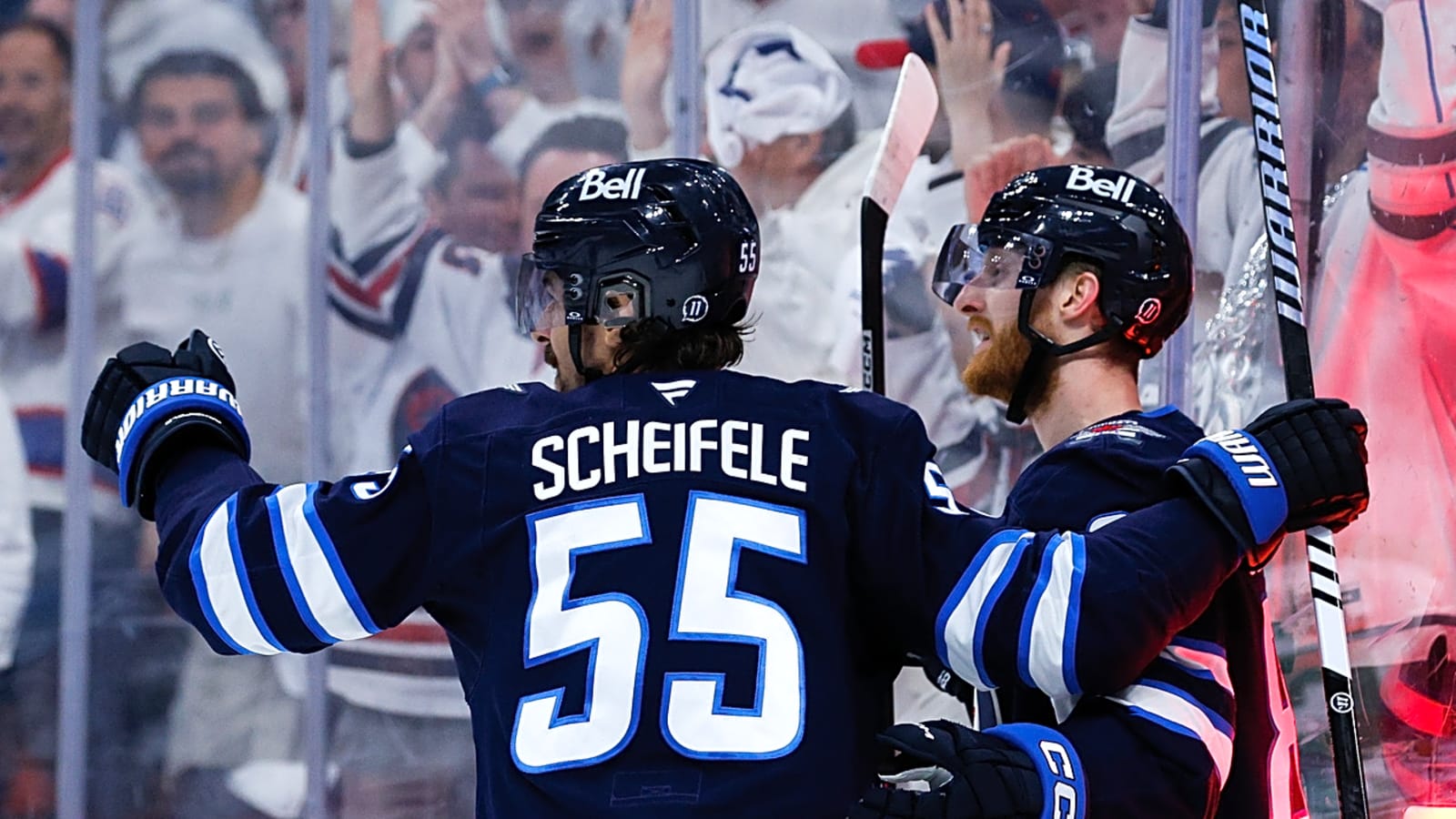 Watch: Jets stay alive in Stanley Cup Playoffs with help from Stars defenseman