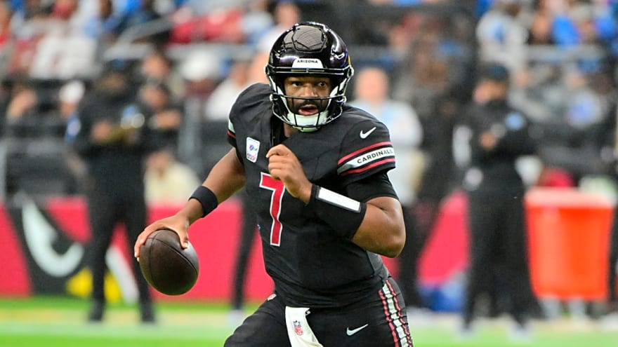 Mike LaFleur, Jacoby Brissett react to Cardinals trading Marvin Harrison Jr.