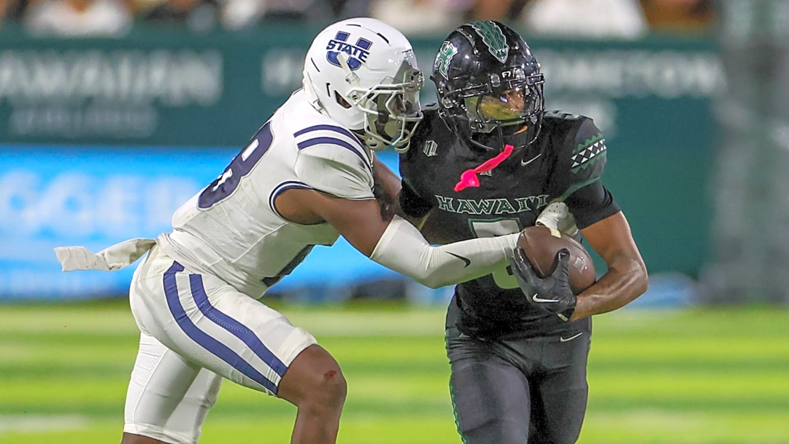 49ers met with Utah State DB Ike Larsen at pro day