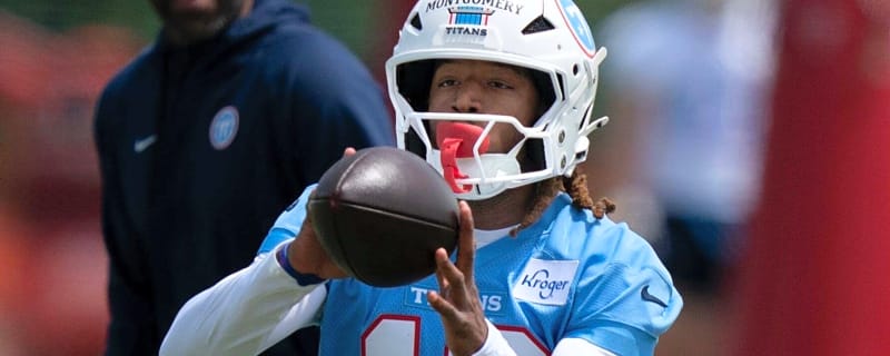‘I really mimic my game after you’ — Intriguing Titans rookie says his new team and veteran teammate were meant to be