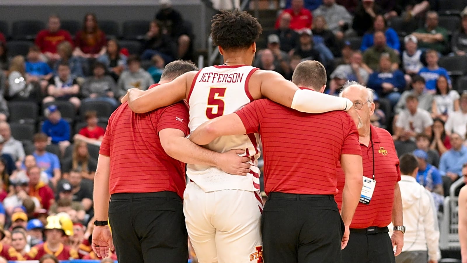 Iowa State star suffers injury minutes into March Madness game