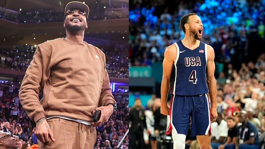 Calling Steph Curry a ‘Game-Changer,’ Carmelo Anthony Talks About Warriors’ Chances to Compete in the West