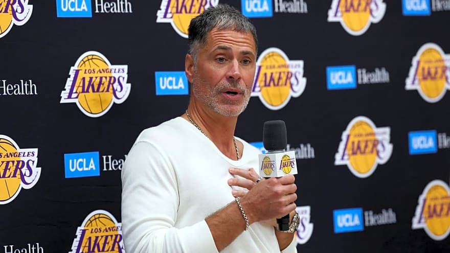 Rob Pelinka Explains Why Lakers Can’t Hoard High-Value Draft Picks Like Thunder, Spurs