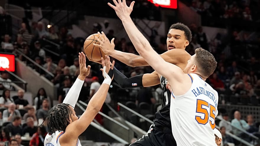 Victor Wembanyama Caught Ignoring Jalen Brunson’s Handshake Post Spurs’ NBA Cup Loss to the Knicks