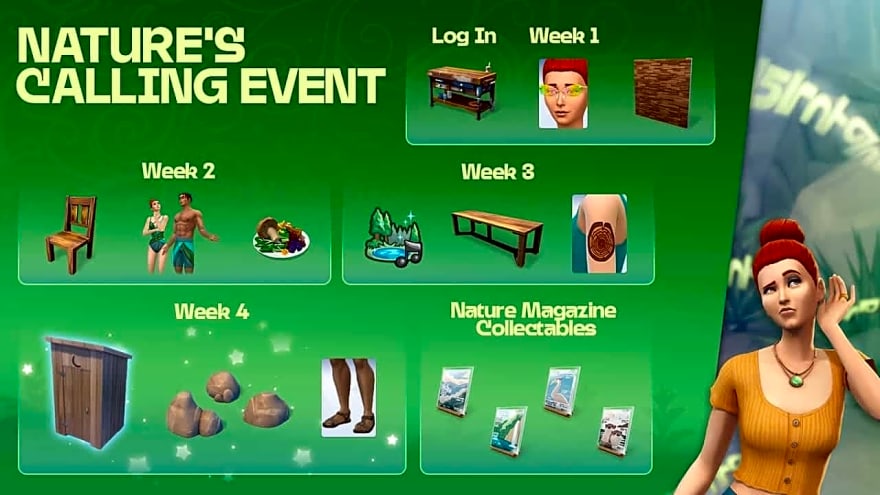 The Sims 4 Nature’s Calling Event Week One