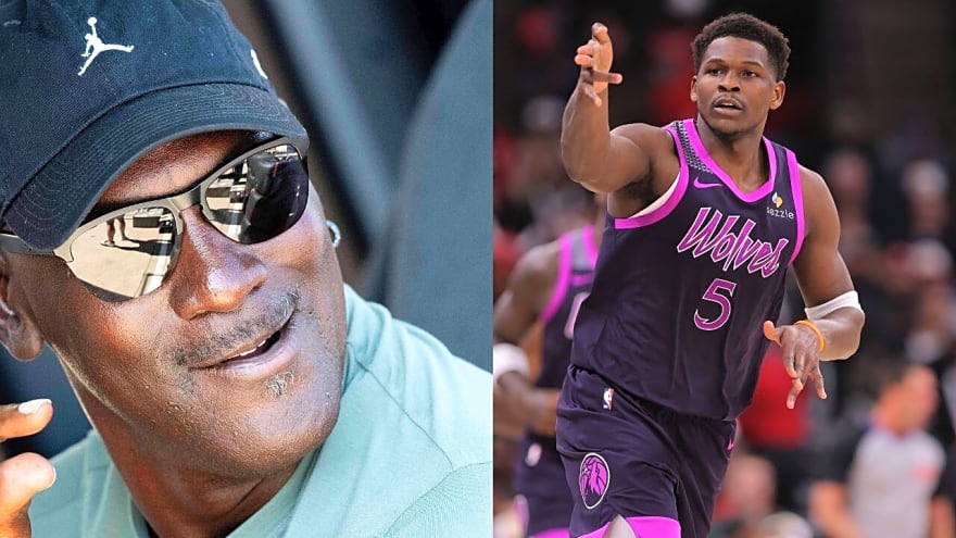 Michael Jordan Sends a Message to Anthony Edwards