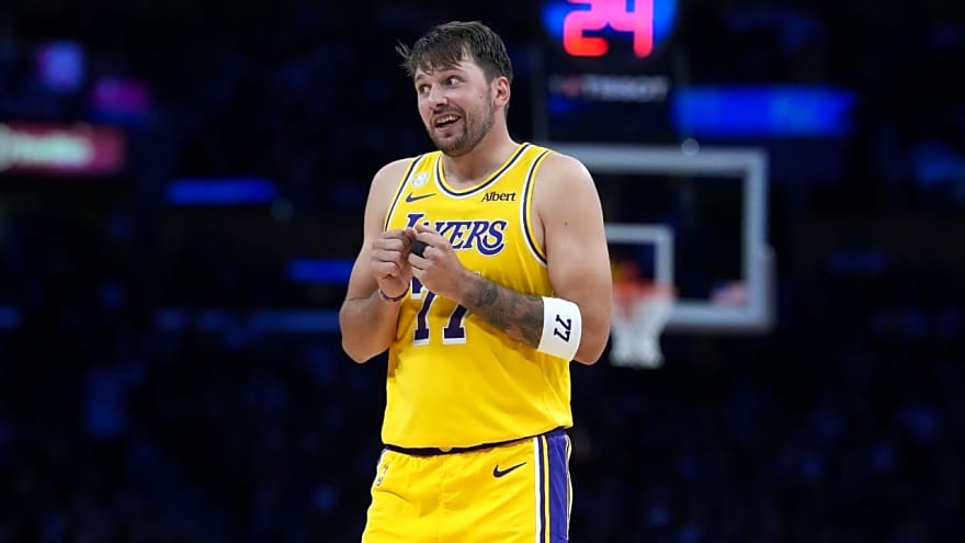Yaxel Lendeborg Takes A Shot At Luka Doncic For Whining; Lakers Star Says Rookie Was ‘Talking Crazy’