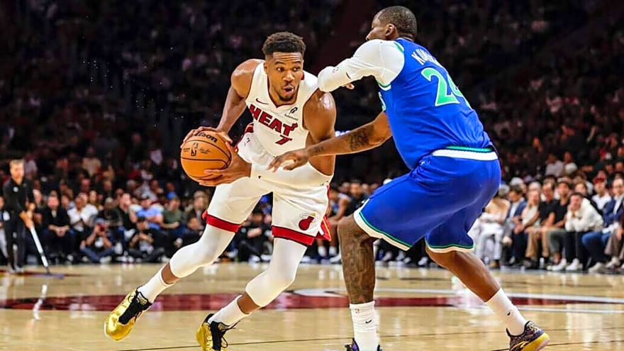 Giannis Antetokounmpo Sends Blunt Message to Heat Teammates After 0-2 Start as Erik Spoelstra Admits ‘Adversity’